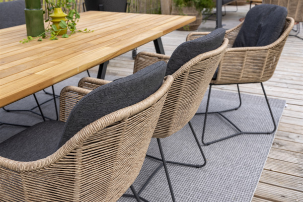 4SO Belmond tuinstoelen met zit-en rugkussen - 5